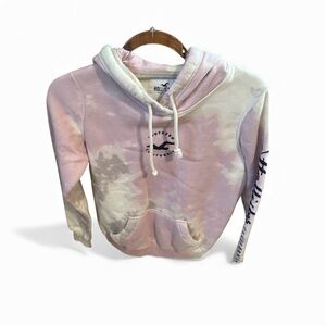 Hollister Light Pink Tie-Dye Sweatshirt